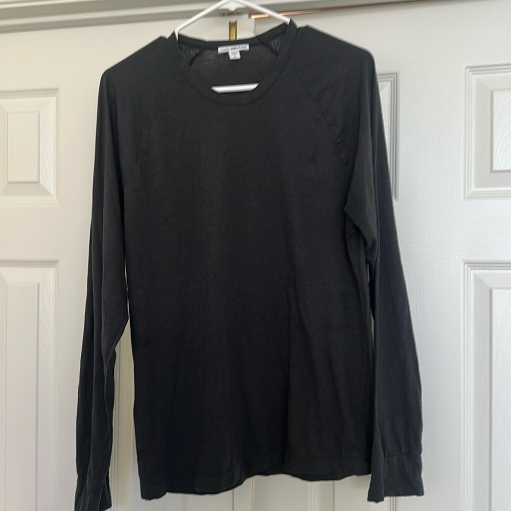 James Perse men's long sleeve tshirt